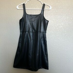 Girls Leather Dress